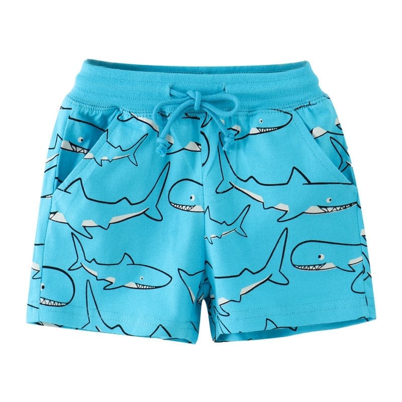 Jumping Meters New Arrival Boys Girls Shorts Animal  Cartoon Print Cars Baby Trousers Summer Pants BENNYS 
