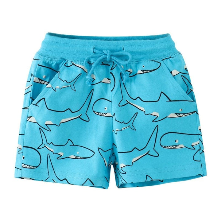 Jumping Meters New Arrival Boys Girls Shorts Animal  Cartoon Print Cars Baby Trousers Summer Pants BENNYS 