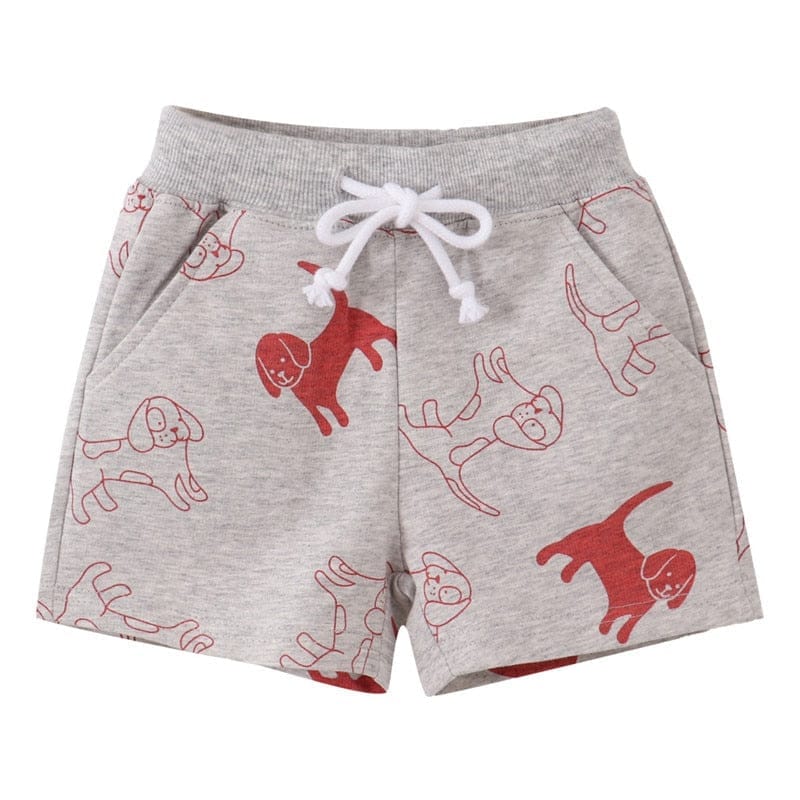 Jumping Meters New Arrival Boys Girls Shorts Animal  Cartoon Print Cars Baby Trousers Summer Pants BENNYS 