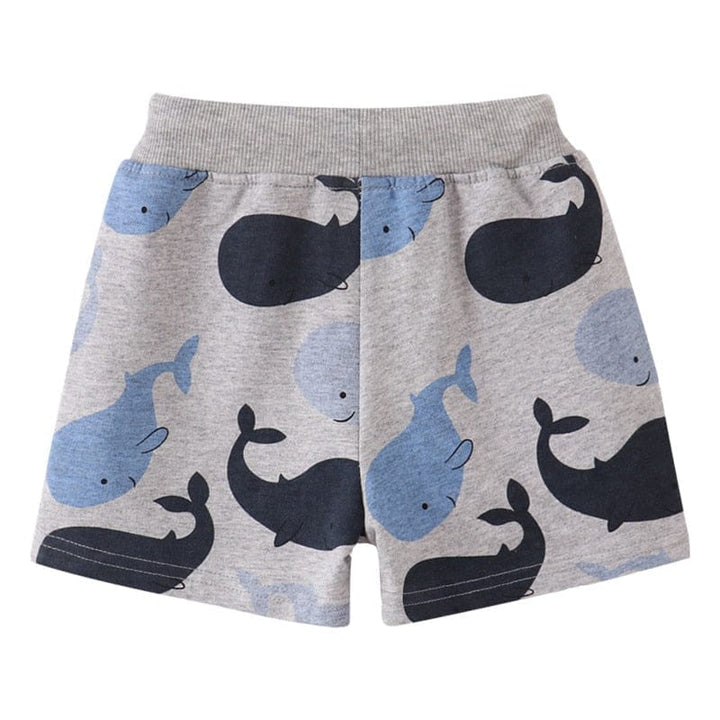 Jumping Meters New Arrival Boys Girls Shorts Animal  Cartoon Print Cars Baby Trousers Summer Pants BENNYS 
