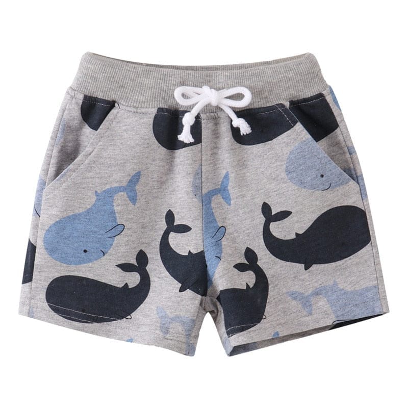Jumping Meters New Arrival Boys Girls Shorts Animal  Cartoon Print Cars Baby Trousers Summer Pants BENNYS 