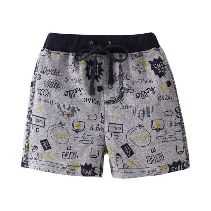 Jumping Meters New Arrival Stars Print Drawstring Boys Shorts Fashion Children&#39;s Summer Pants Hot Selling Baby Pants BENNYS 