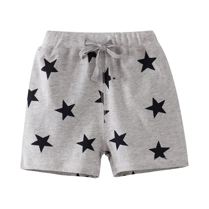 Jumping Meters New Arrival Stars Print Drawstring Boys Shorts Fashion Children&#39;s Summer Pants Hot Selling Baby Pants BENNYS 