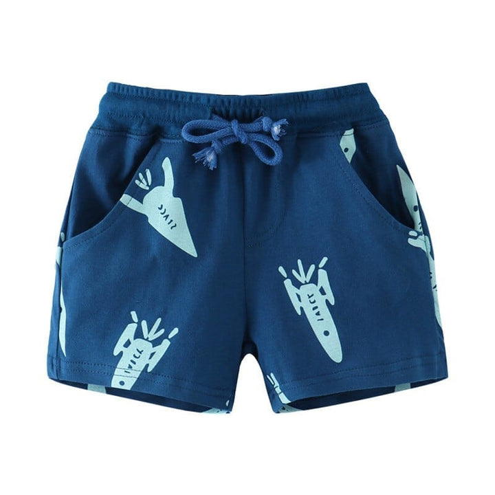 Jumping Meters New Arrival Stars Print Drawstring Boys Shorts Fashion Children&#39;s Summer Pants Hot Selling Baby Pants BENNYS 