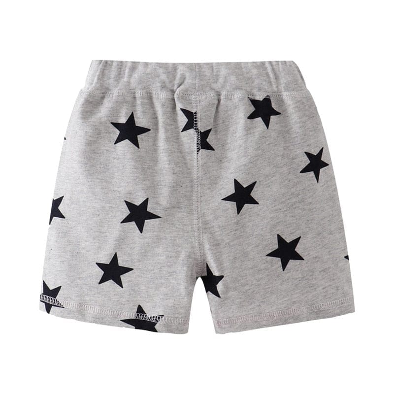 Jumping Meters New Arrival Stars Print Drawstring Boys Shorts Fashion Children&#39;s Summer Pants Hot Selling Baby Pants BENNYS 