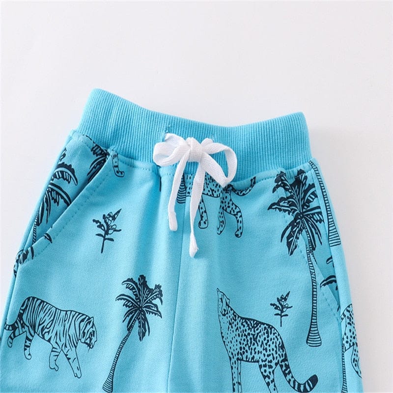 Jumping Meters Summer Kids Shorts Toddler Drawstring Trouser Pants New Arrival Hot Selling Children&#39;s Short Pant Costume BENNYS 