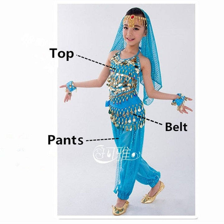 Kids Belly Dance Costumes Set BENNYS 