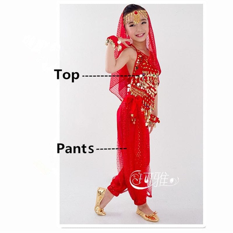 Kids Belly Dance Costumes Set BENNYS 