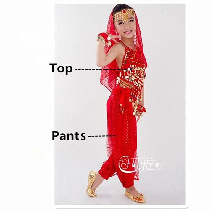 Kids Belly Dance Costumes Set BENNYS 