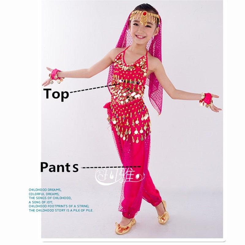 Kids Belly Dance Costumes Set BENNYS 