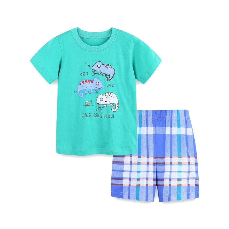 Kids Clothing Sets Cotton Print Summer Outfits BENNYS 