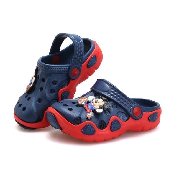 Kids Comfortable Cute Cartoon Slippers Outdoor Kids Sandals/Slip Wear BENNYS 