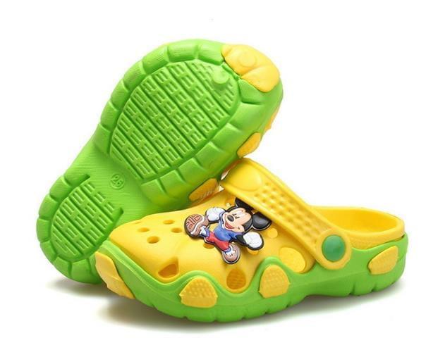 Kids Comfortable Cute Cartoon Slippers Outdoor Kids Sandals/Slip Wear BENNYS 