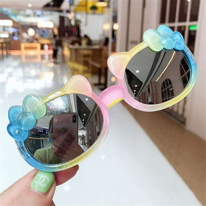 Kids Cute Cat Shape Fashion Sunglasses Children Sunglasses BENNYS 