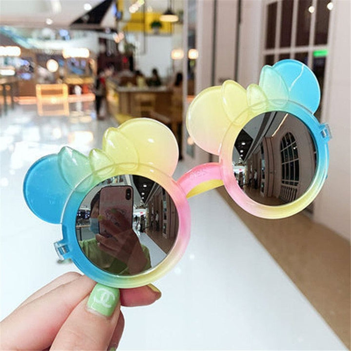 Kids Cute Cat Shape Fashion Sunglasses Children Sunglasses BENNYS 