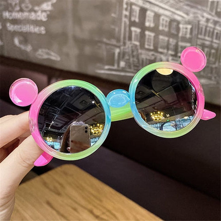 Kids Cute Cat Shape Fashion Sunglasses Children Sunglasses BENNYS 