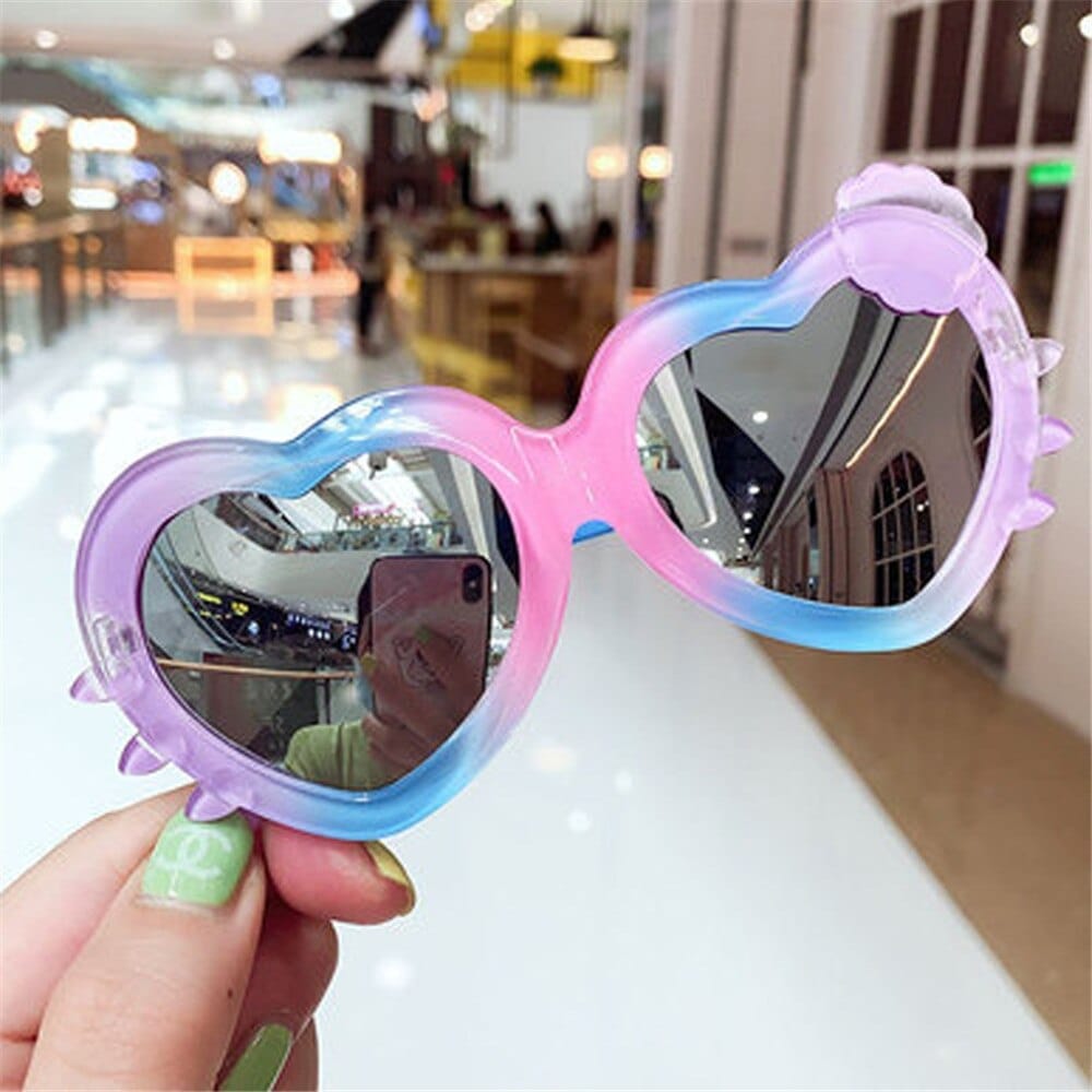 Kids Cute Cat Shape Fashion Sunglasses Children Sunglasses BENNYS 