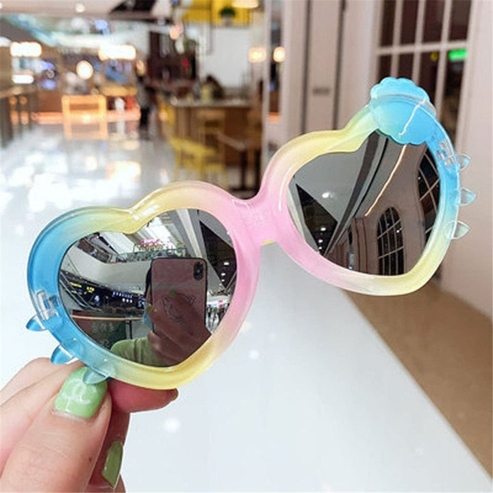 Kids Cute Cat Shape Fashion Sunglasses Children Sunglasses BENNYS 