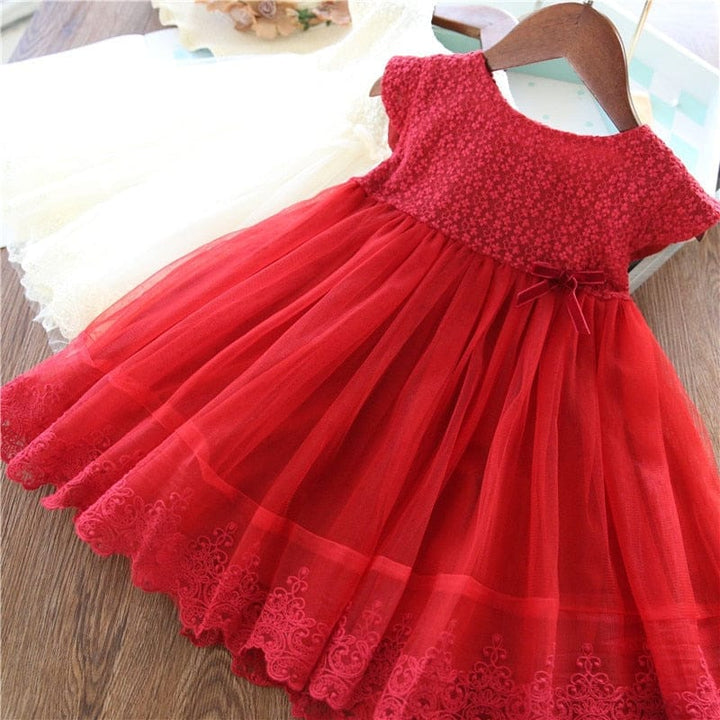 Kids Dress For Girls Spring Puff Long Sleeve Fairy Dresses BENNYS 