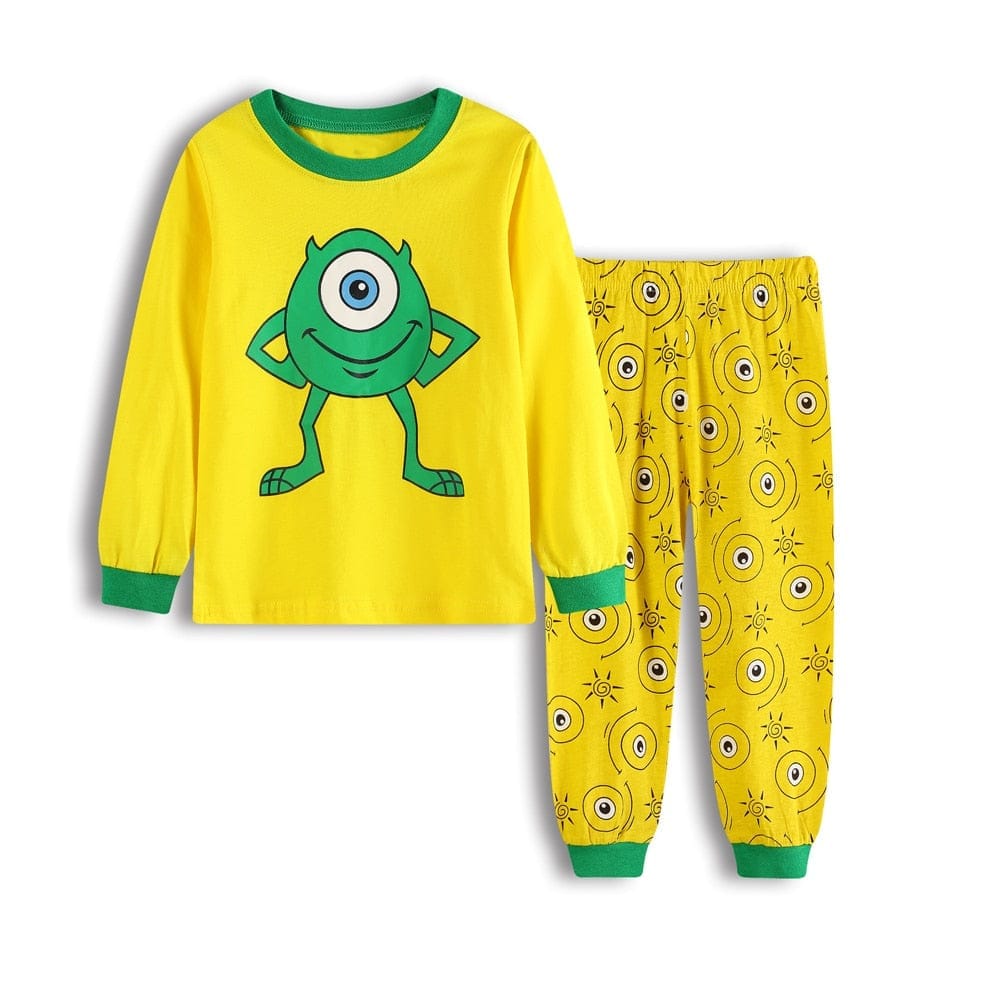 Kids Mickey Clothing Sets Boys Sleepwear Clothes Kids Spider Pyjamas BENNYS 