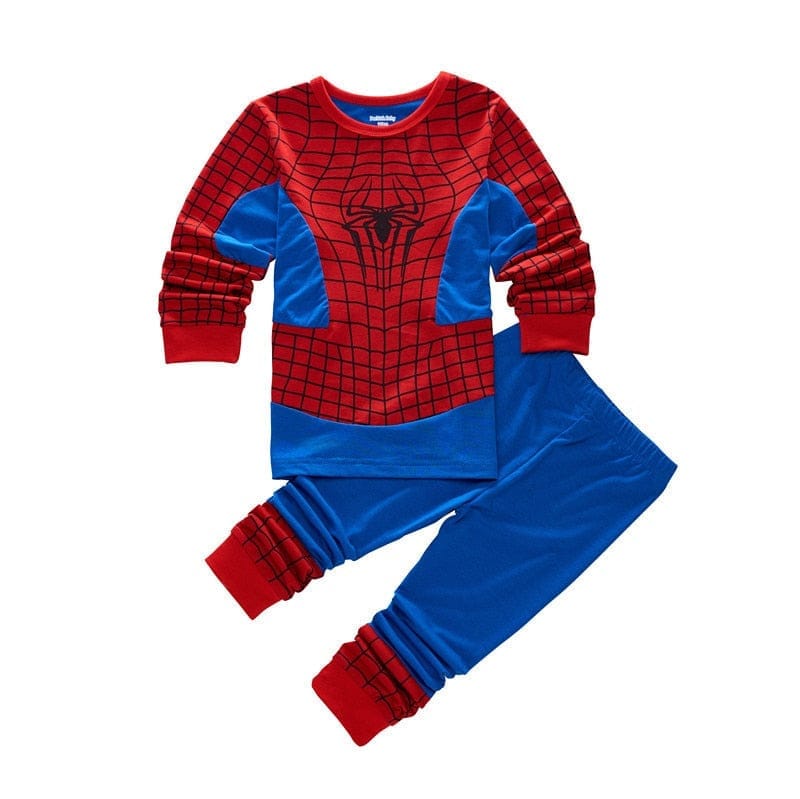 Kids Mickey Clothing Sets Boys Sleepwear Clothes Kids Spider Pyjamas BENNYS 