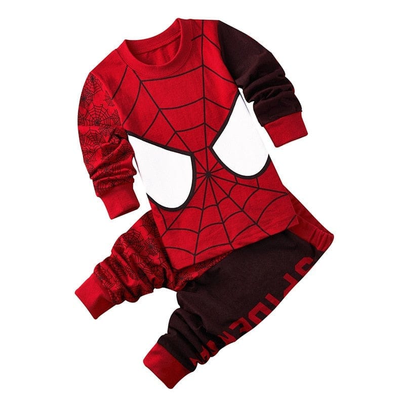 Kids Mickey Clothing Sets Boys Sleepwear Clothes Kids Spider Pyjamas BENNYS 