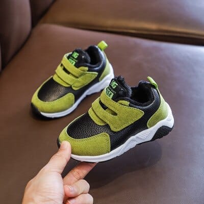 Kids slip outlet on running shoes