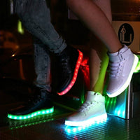 Kids USB Charged LED Sneakers BENNYS 
