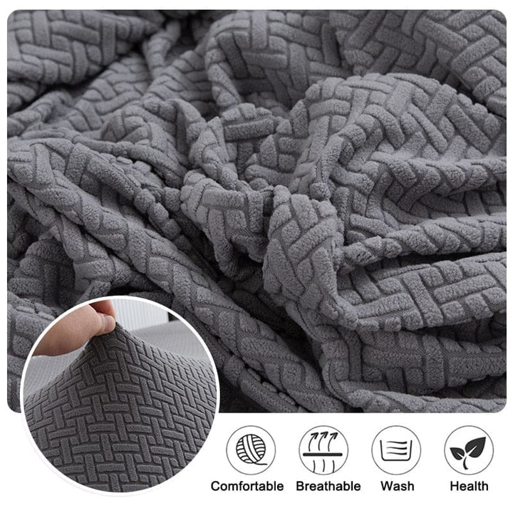 Knitted Recliner Sofa Cover Stretch Sofas Protector For Living Room BENNYS 