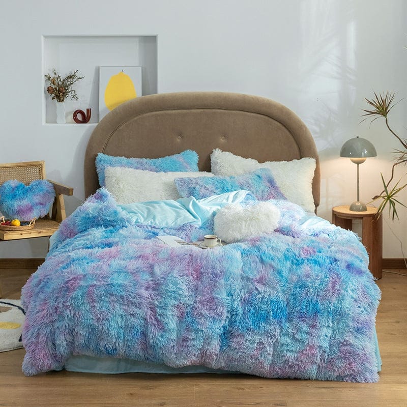 Korean Style Cloud Mink Velvet Coral Velvet Bed Sheet BENNYS 