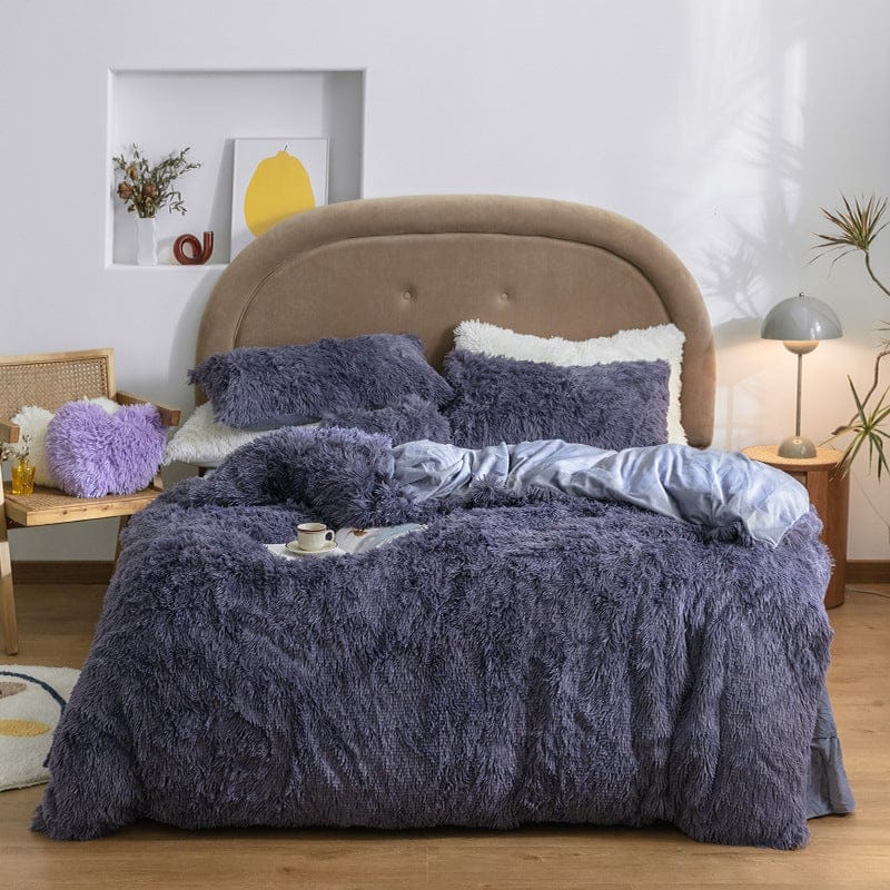 Korean Style Cloud Mink Velvet Coral Velvet Bed Sheet BENNYS 