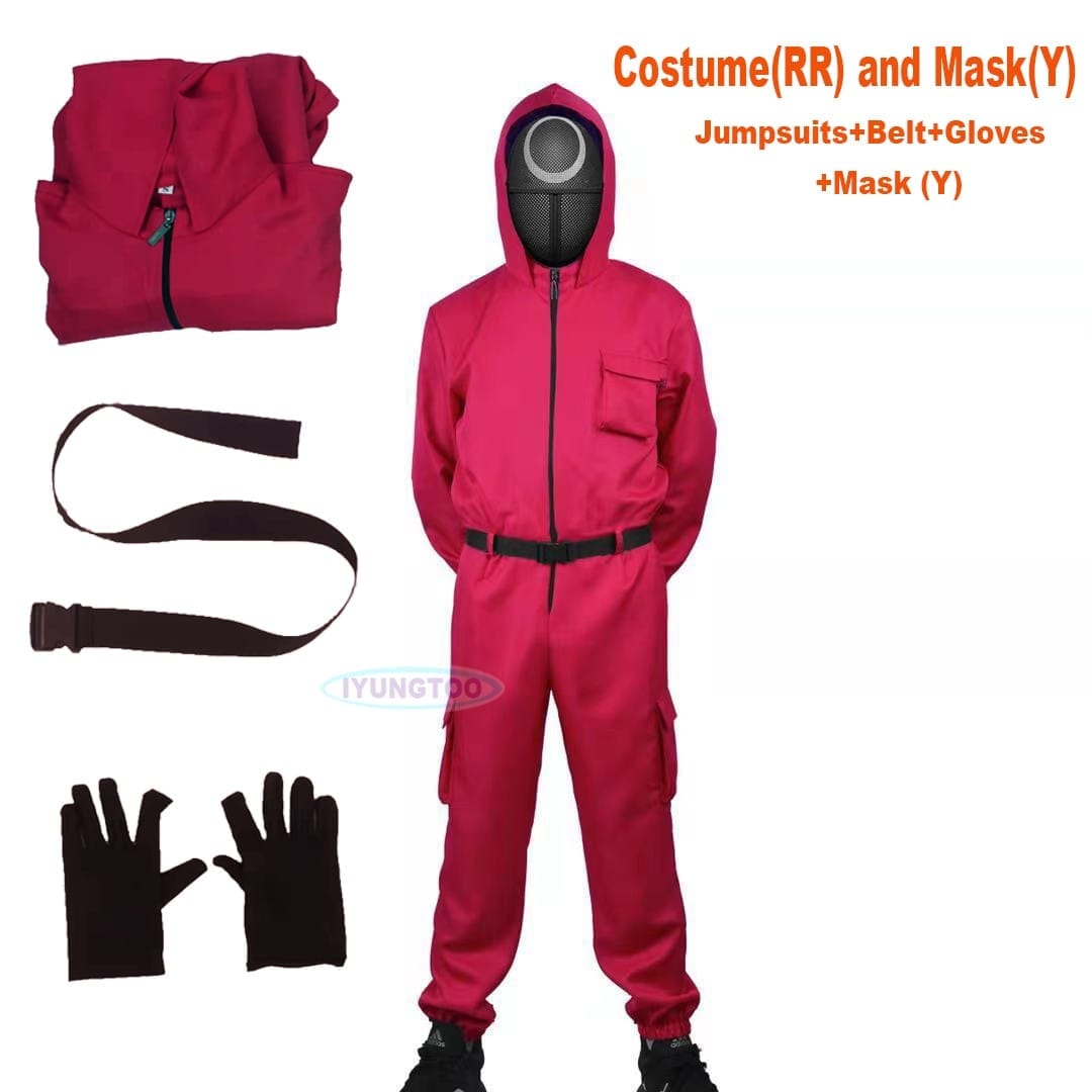 Korean TV Game Cosplay Costume Jumpsuit BENNYS 