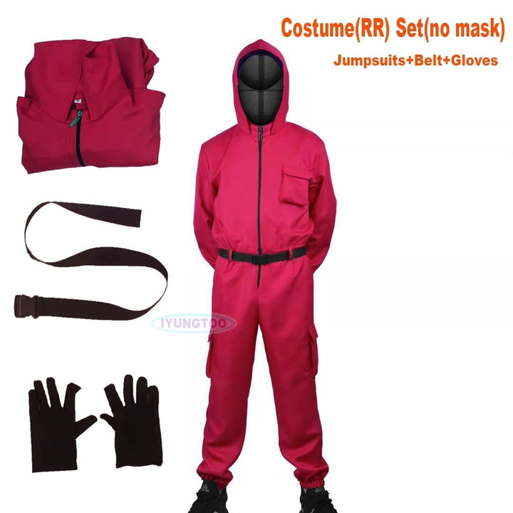 Korean TV Game Cosplay Costume Jumpsuit BENNYS 