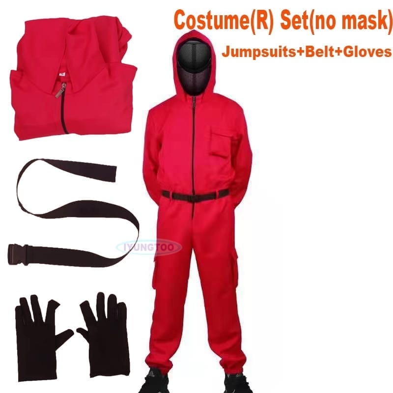 Korean TV Game Cosplay Costume Jumpsuit BENNYS 