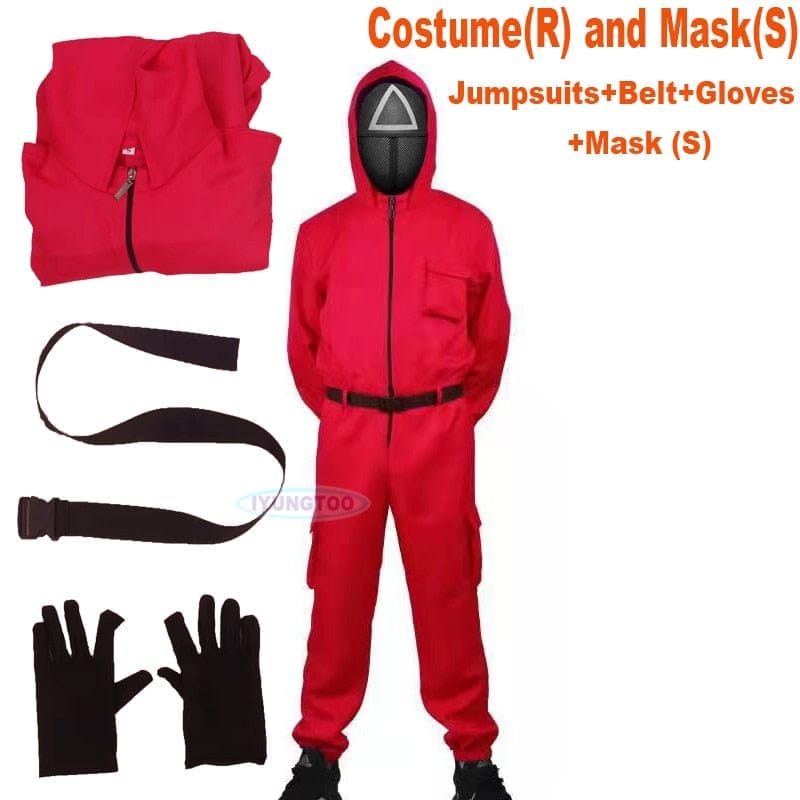 Korean TV Game Cosplay Costume Jumpsuit BENNYS 