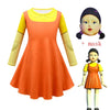 Korean TV Game Kids Dresses for Girls Birthday Party Clothing BENNYS 