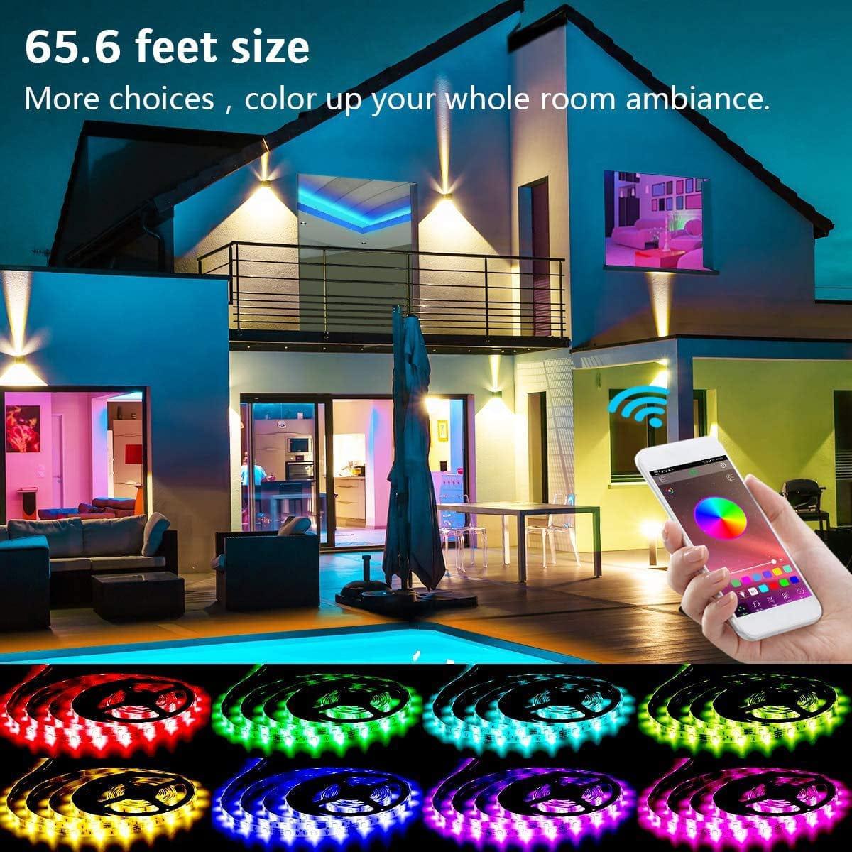 LED Strip Lights, Smart Color Changing Rope Lights – Bennys