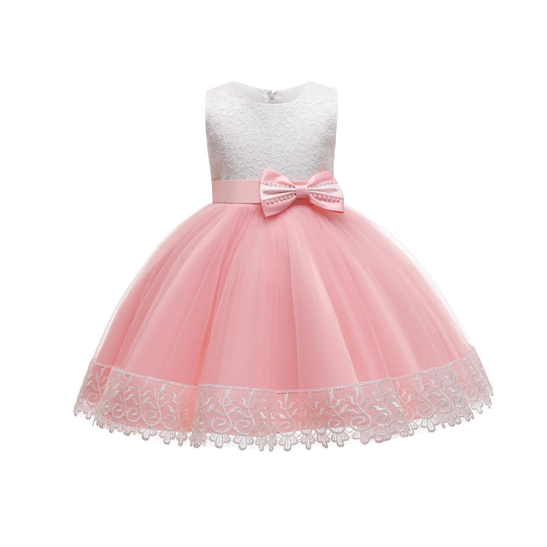 Lace Puffy Yarn Children's Clothing Princess Performance Dress Girls Dress BENNYS 