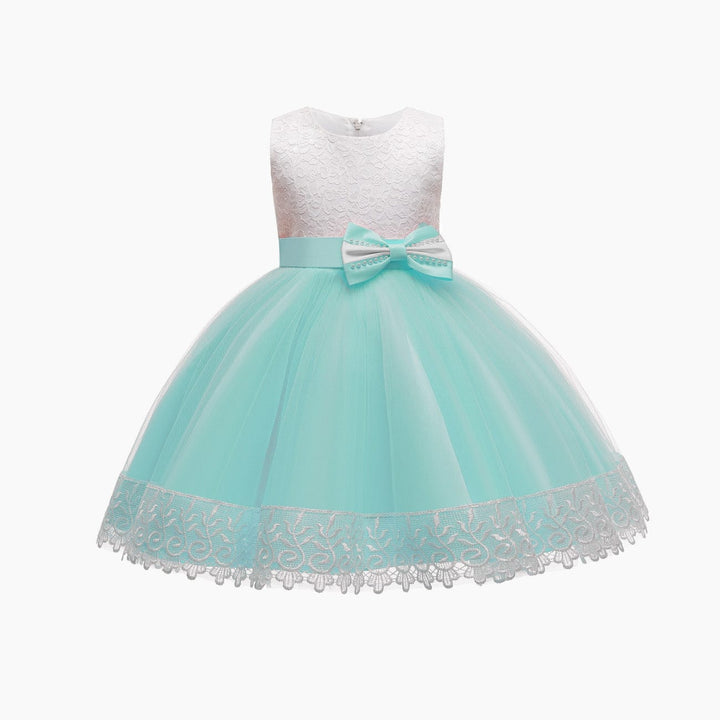 Lace Puffy Yarn Children's Clothing Princess Performance Dress Girls Dress BENNYS 