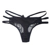 Lace bow Briefs Women's Sexy Lingerie G-string Mesh Briefs Panties BENNYS 