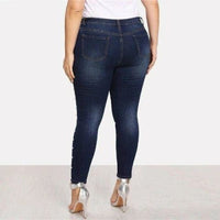 Ladies Casual Faux Pearl Jeans BENNYS 