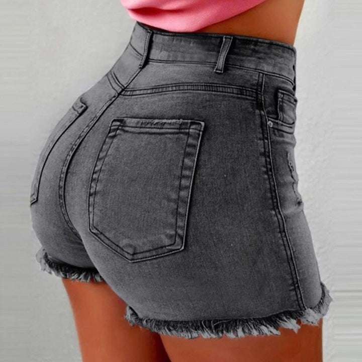 Ladies Denim Short High Waist Pants BENNYS 