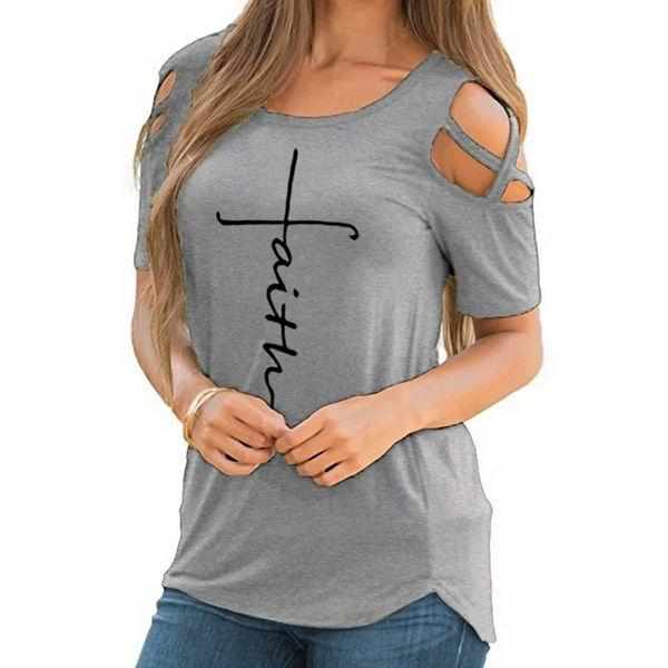 Ladies Faith Designed Summer Casual Tops BENNYS 