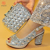Ladies Fashion Italian Shoes With Matching Clutch Bag BENNYS 
