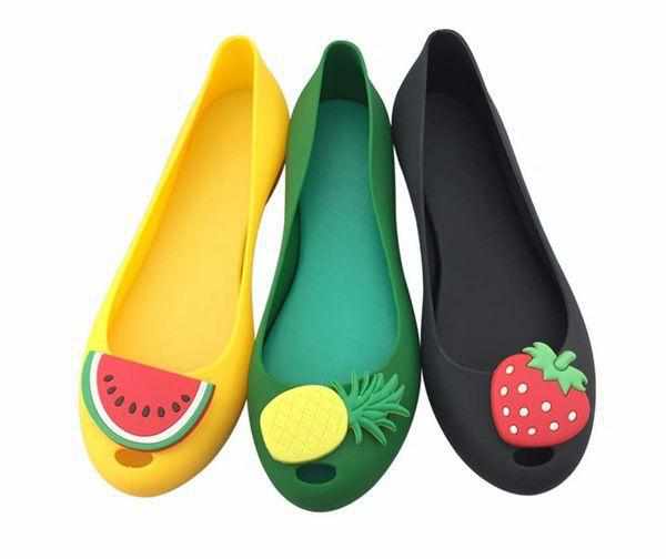 Ladies Flat Spring/Summer Rain PVC Fruit Sandals BENNYS 