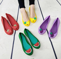 Ladies Flat Spring/Summer Rain PVC Fruit Sandals BENNYS 