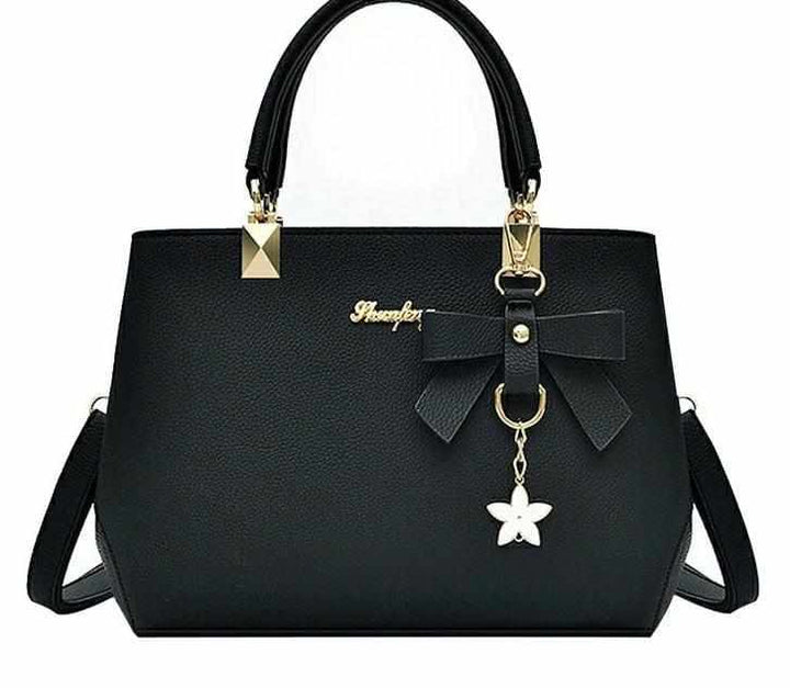 Ladies Luxury Design Bow Faux Leather Hand Bag BENNYS 