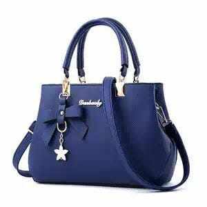 Ladies Luxury Design Bow Faux Leather Hand Bag BENNYS 