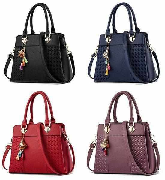 Ladies Luxury Faux Leather Shoulder Bag BENNYS 