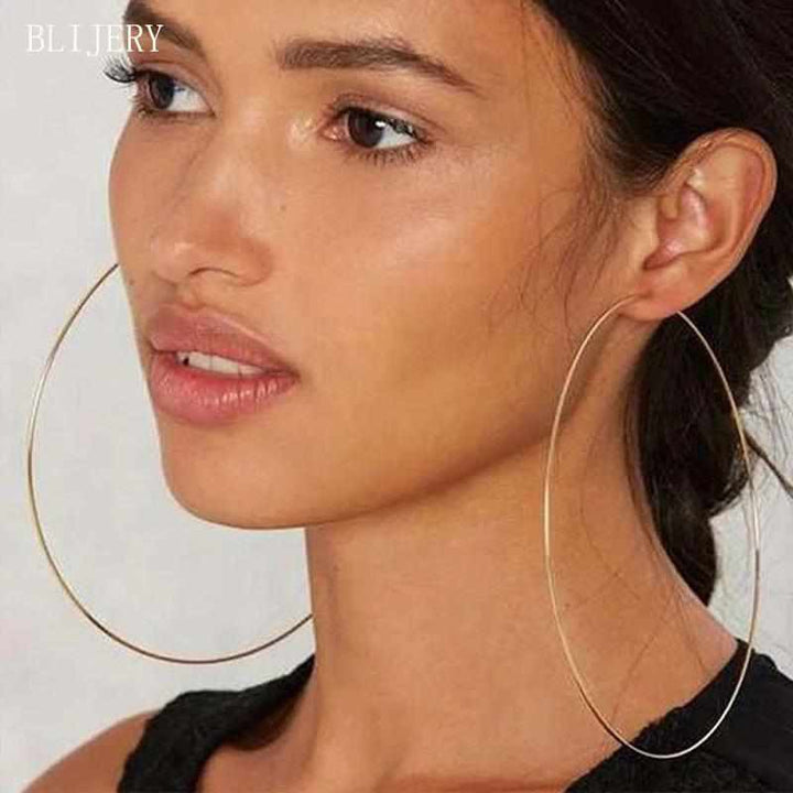 Ladies Sexy Stamement Hoop Earrings BENNYS 